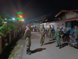 Serka Syafrijal Bersama Satpol PP Patroli Malam di Ujung Gurun, Antisipasi Tawuran Remaja Jadi Prioritas