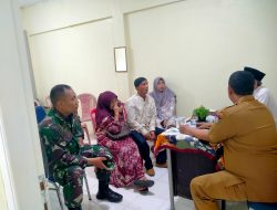 Koramil 01/PBU Bersama Warga Matangkan Persiapan Final Lomba PKK Provinsi, Sertu Koko Afriandi Aktif Dampingi Rapat