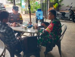 Koramil 01/PBU Tunjukkan Sinergitas TNI-Polri, Serka Jamarin Aktif Monitor Wilayah Bersama Bhabinkamtibmas