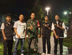 Humanis dan Tegas, Sertu Maiko Muriyanto Dampingi Dubalang Kelurahan Flamboyan Baru Ciptakan Malam Idul Adha Aman dan Kondusif