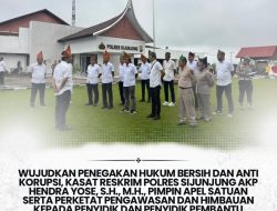 Di Bawah Komando AKP Hendra Yose, Satreskrim Polres Sijunjung Teguhkan Semangat Penegakan Hukum Bersih dan Transparan