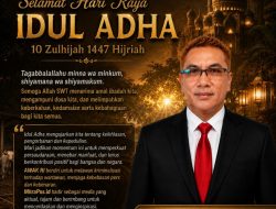 Pemimpin Umum MitraPos.id Herman Tanjung Hadirkan Pesan Damai di Hari Raya Idul Adha 1447 H