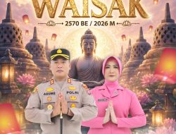 Melalui Waisak 2026, AKBP Agung Tribawanto, S.I.K. Ajak Masyarakat Menebarkan Kebaikan dan Kedamaian