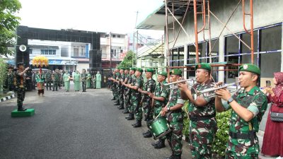 Kunjungan Danrem 032/Wirabraja ke Kodim 0312/Padang Disambut Dandim Ferry Adianto, Bahas Disiplin dan Ketahanan Wilayah
