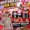 Kapolres Pasaman Barat AKBP Agung Tribawanto S.I.K Ajak Komunitas Olahraga Bersatu di Bhayangkara Run 2026