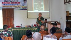 Tinjau Tenda Penampungan Prajurit di Nagari Simawang, Brigjen TNI Aji Mimbarno Tanamkan Kebanggaan Menjadi Prajurit TNI