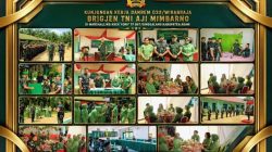 Brigjen TNI Aji Mimbarno Bangun Soliditas Prajurit Saat Kunjungan Kerja ke Yonif TP 897/Singgalang Agam