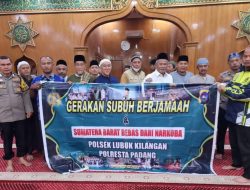 Kapolsek Lubuk Kilangan AKP Wildan Al Kautsar Ananputra Dorong Gerakan Subuh Berjamaah untuk Perkuat Kamtibmas dan Ukhuwah