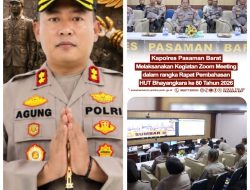 AKBP Agung Tribawanto Ikuti Rapat Strategis Nasional Menjelang Hari Bhayangkara