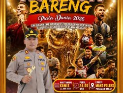 Kapolres AKBP Agung Tribawanto Gelar Nonton Bareng Piala Dunia 2026 untuk Masyarakat