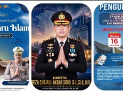 Dirlantas Polda Sumbar Kombes Pol. H.M. Reza Chairul Akbar Sidiq Bangun Budaya Berlalu Lintas yang Berkeselamatan