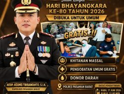 Semarak Hari Bhayangkara, AKBP Agung Tribawanto Hadirkan Beragam Layanan Gratis
