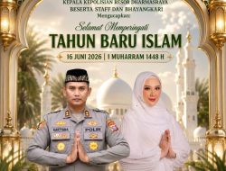Maknai Tahun Baru Islam 1448 H, AKBP Kartyana Widyarso Wardoyo Putro Ajak Warga Tingkatkan Ketakwaan dan Kepedulian Sosial