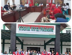 Ferry Adianto Tunjukkan Kepedulian Nyata, Kodim 0312/Padang Fasilitasi Persiapan Akbar Hari Anti Narkotika Internasional 2026