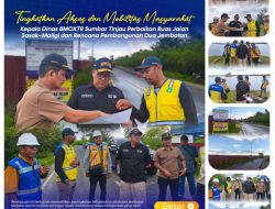 Turun Langsung ke Lapangan, Kadis BMCKTR Sumbar Armizoprades Kawal Peningkatan Infrastruktur Ruas Sasak–Maligi