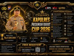 AKBP Agung Tribawanto Dorong Prestasi Pemuda Lewat Kapolres Pasaman Barat Cup 2026