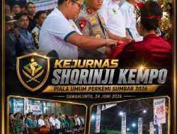 Irjen Pol Gatot Tri Suryanta Tegaskan Shorinji Kempo Bentuk Mental Juara, Kejurnas 2026 Berlangsung Meriah di Sawahlunto