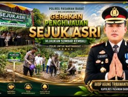 AKBP Agung Tribawanto Wujudkan Polri Untuk Masyarakat Lewat Penanaman Ribuan Pohon di Pasaman Barat