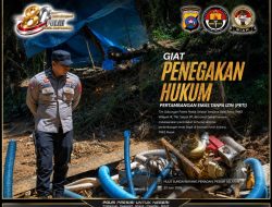 Atensi AKBP Derry Indra dan Dukungan IPTU Ai Am’ar Faradhyba Warnai Operasi PETI di TNKS Pesisir Selatan