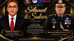 Ucapan Tulus Herman Tanjung untuk AKBP Andreanaldo Ademi: Teruslah Menjadi Polisi Humanis dan Pelindung Masyarakat