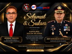 Ucapan Tulus Herman Tanjung untuk AKBP Andreanaldo Ademi: Teruslah Menjadi Polisi Humanis dan Pelindung Masyarakat