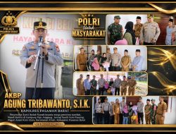 Kapolres Pasbar AKBP Agung Tribawanto Perkuat Hubungan Polri dan Warga Lewat Program Sosial Kinali