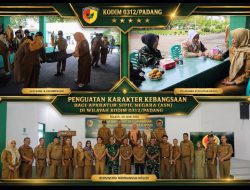 Kodim 0312/Padang Perkokoh Karakter Aparatur Negara Dalam Menjaga Persatuan Bangsa