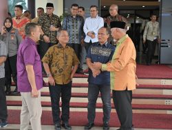 PANGDAM XX/TUANKU IMAM BONJOL SAMBUT KEDATANGAN PEJABAT BARU KAPOLDA SUMBAR DI BANDARA INTERNASIONAL MINANGKABAU (BIM)