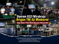 Danrem Brigjen TNI Aji Mimbarno Hadirkan Malam Penuh Persaudaraan Lewat Nobar Kebangsaan di Kota Padang