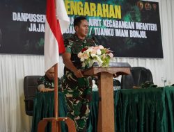 Danpusenif Letjen TNI Iwan Setiawan: Prajurit Kodam XX/Tuanku Imam Bonjol Harus Profesional, Tangguh dan Selalu Hadir untuk Rakyat