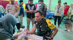 SEMANGAT KEMANUSIAAN DI TMMD ke-129: RATUSAN PENDONOR PENUHI KEBUTUHAAN  STOK DARAH