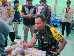 SEMANGAT KEMANUSIAAN DI TMMD ke-129: RATUSAN PENDONOR PENUHI KEBUTUHAAN  STOK DARAH