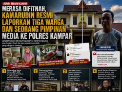 Didampingi Ketua Umum DPP AMI, Kamarudin Polisikan 4 Oknum atas Dugaan Fitnah dan Pencemaran Nama Baik