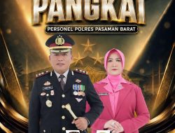 AKBP Agung Tribawanto, S.I.K. Bersama Bhayangkari Ucapkan Selamat kepada Personel Naik Pangkat