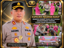 AKBP Agung Tribawanto, S.I.K. Memimpin Tradisi dan Syukuran Kenaikan Pangkat Personel Polres Pasaman Barat dengan Semangat Presisi dan Humanis