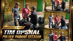 Respons Cepat Tim Opsnal Polsek Padang Selatan Berhasil Gagalkan Dugaan Penyalahgunaan Narkotika