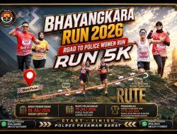 AKBP Agung Tribawanto Dorong Bhayangkara Run 2026 Menjadi Ajang Silaturahmi Polri dan Masyarakat Pasaman Barat