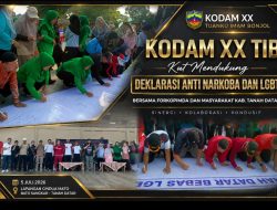 Kodam XX/Tuanku Imam Bonjol Perkuat Sinergi Forkopimda, Dandim 0307/Tanah Datar Hadiri Deklarasi Ketahanan Sosial di Batusangkar