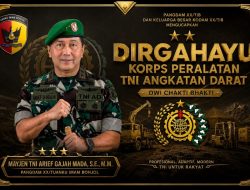 Mayjen TNI Arief Gajah Mada, S.E., M.M. Beri Semangat Korps Peralatan TNI AD agar Terus Berkarya untuk Bangsa dan Rakyat