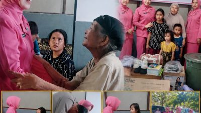 Polri untuk Masyarakat: Bhayangkari Ranting Kinali Tebar Kepedulian, AKP Fery Yuzaldi, S.H. dan Ny. Afni Feri Serahkan Bantuan Sosial bagi Warga Membutuhkan di Kecamatan Kinali