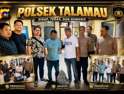 Sinergi Hebat di Pasaman Barat, Kapolsek Talamau IPTU Fifricky Chandra Apresiasi Kepedulian Masyarakat