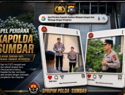 Kapolda Sumbar Dorong Seluruh Personel Tingkatkan Dedikasi demi Polri yang Semakin Dicintai Masyarakat