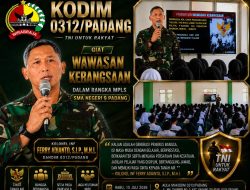 Dandim 0312/Padang Kolonel Inf Ferry Adianto Tanamkan Semangat Bela Negara kepada Siswa SMK Negeri 9 Padang, Wujud Nyata TNI untuk Rakyat
