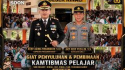 Sentuhan Humanis Kapolres Pasaman Barat AKBP Agung Tribawanto, S.I.K. Menguatkan Giat Kapolsek Kinali di SMK Negeri 1 Kinali