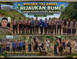 Kapolsek Talamau IPTU Fifriki Candra, S.H., M.H. Wujudkan Lingkungan Hijau Melalui Gerakan Tanam Pohon