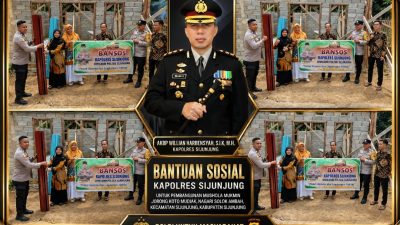AKBP Willian Harbensyah, S.I.K., M.H. Bangun Kedekatan dengan Masyarakat Lewat Program Bantuan Sosial