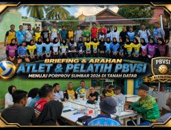 Jelang Porprov, April Marsal Tekankan Disiplin dan Mental Juara Atlet Voli Sijunjung