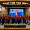 Final Piala Dunia Satukan Semangat Bhayangkara, Kapolresta Padang Gelar Nobar di Aula Tuah Sakato