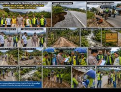 Tak Mengenal Hari Libur, Armizoprades Telusuri Jalan Provinsi di Tengah Rintik Hujan Demi Memastikan Kondisi Infrastruktur