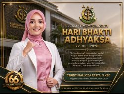 Cerint Iralloza Tasya Serukan Penguatan Integritas Aparat dalam Momentum Hari Bhakti Adhyaksa 2026